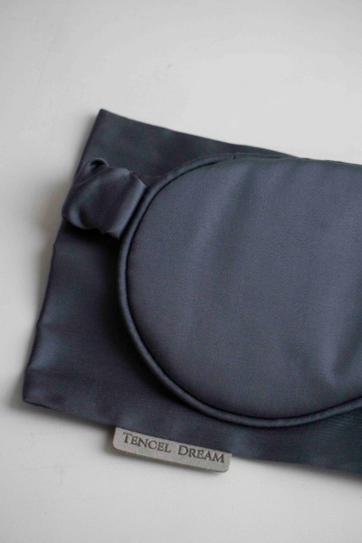 Маска для сна из тенселя Кобальт