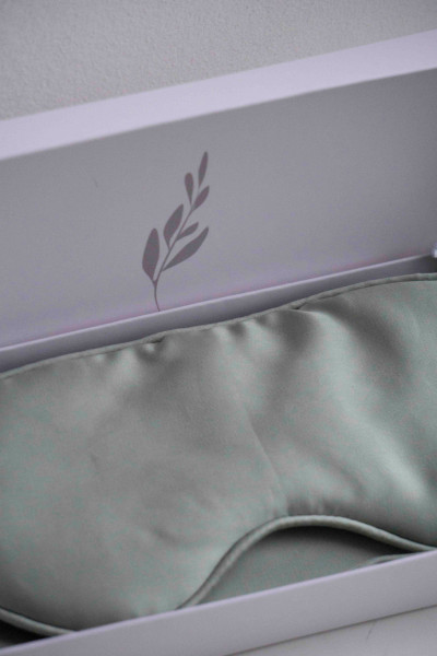 Маска для сна из тенселя Шалфей