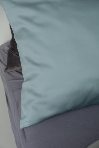 Наволочки из тенселя, оттенок Грозовое небо