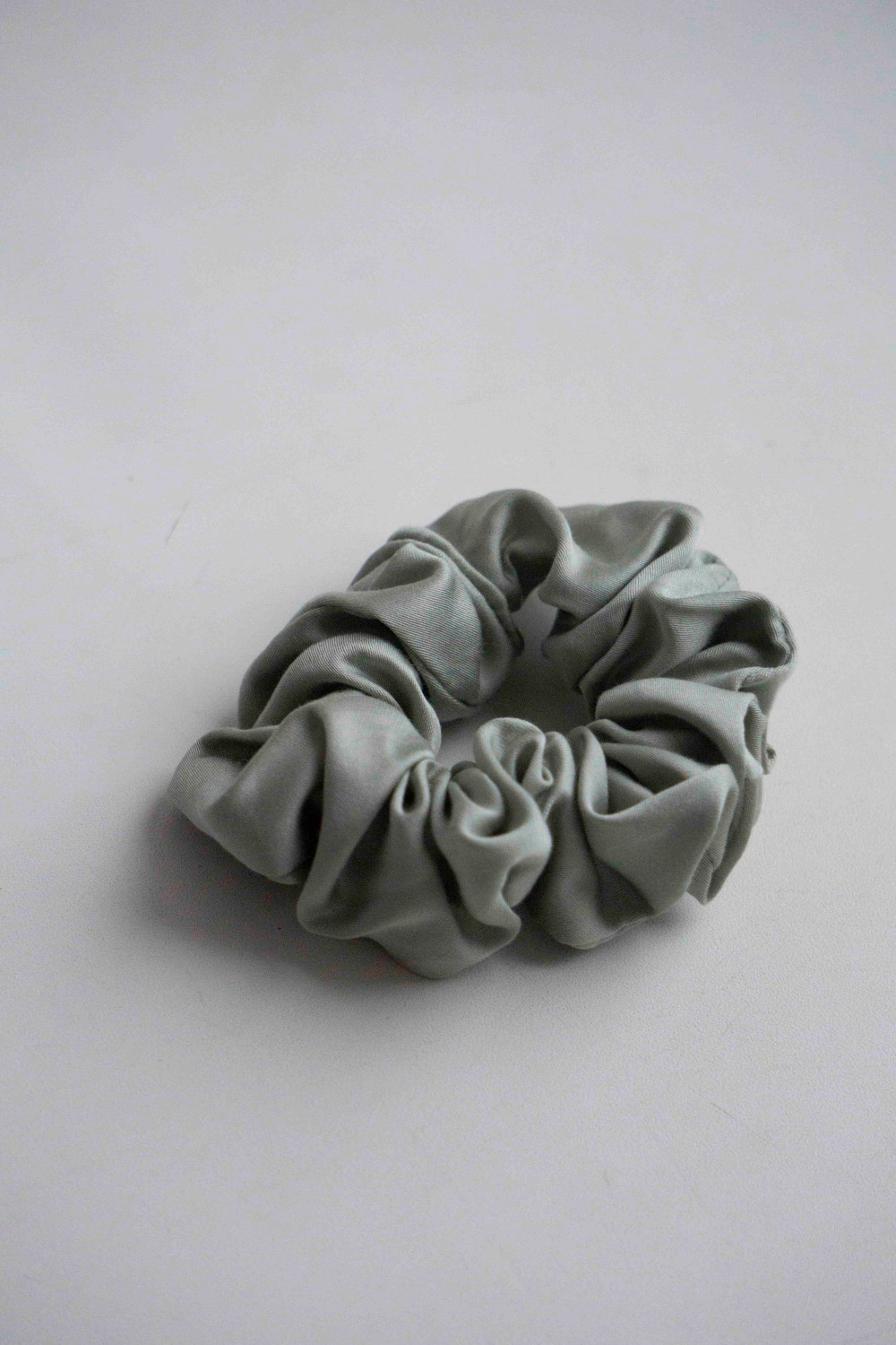 Резинки для волос из тенселя, цвет шалфей